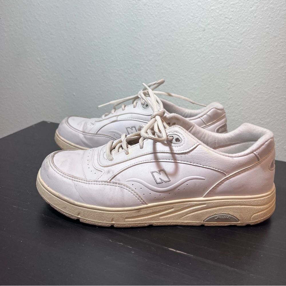 New Balance 928 White Leather Walking Shoes Rollbar Stability Sneakers Women's 9